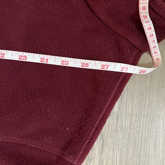 XXL Men's Burgundy Half-Zip Sweater - Picture 6 of 6